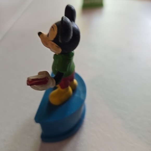 You're #1 in my‎ book Mini Messengers Mickey Mouse figurine Vintage 3" - Picture 3 of 5